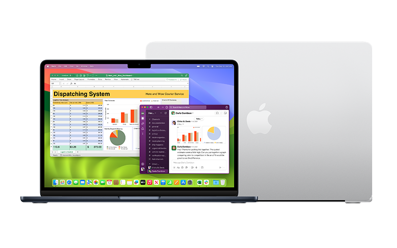 Product view of Macbook